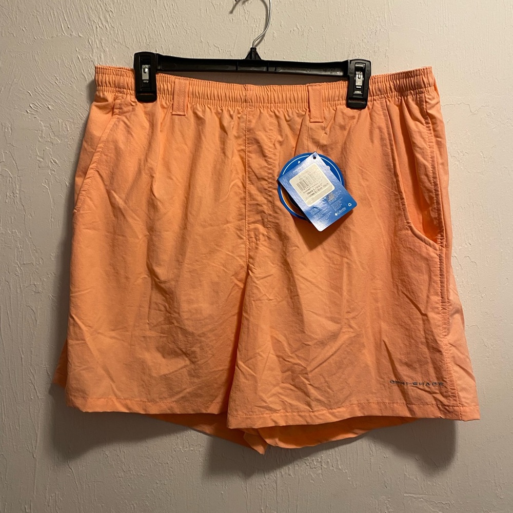 Columbia Backcast III Men’s Peach 6 In h Inseam Watershort